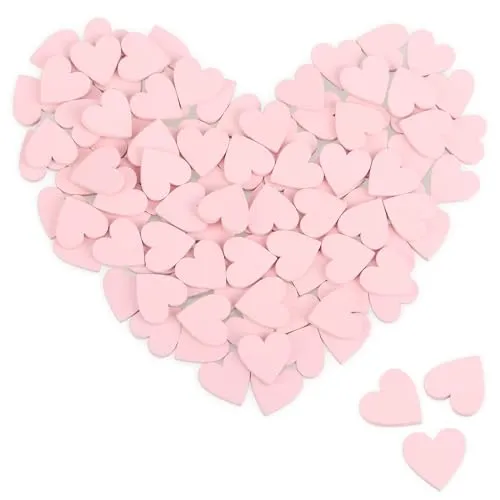 com-four® 200x Mini-Herz als Streudeko von COM-FOUR