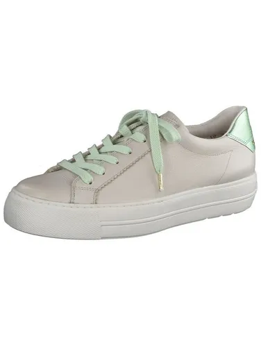 Paul Green Damen SUPER Soft Sneaker - Damen-Sneaker mit flacher Plateausohle, aus hochwertigem Leder mit TENCEL Fasern für optimalen Tragekomfort – ideal für Freizeit und Sport.