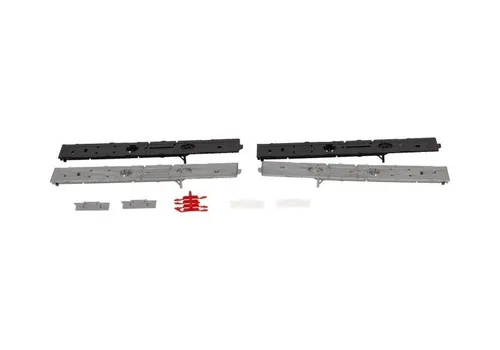 Herpa 054720 Zubehör: Heckladebordwand für Auflieger (gefaltet) 1:87 / H0