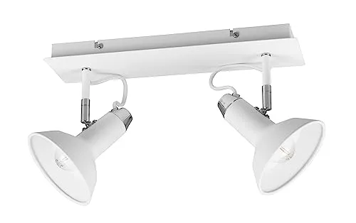 Trio Leuchten Deckenleuchte Roxie 811900231, Metall Weiß matt, exkl. 2x E14