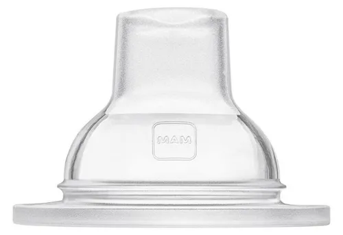 MAM Trinksauger Trinkschnabel Ultra-Soft im 2er-Set, extra weicher Trinkschnabel