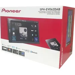SPH-EVO62DAB UNI - 1-DIN-Multimedia-Player - Car-Multimedia-System mit 6,8'' Touchscreen, ideal für einfache Smartphone-Anbindung und DAB+ Radio, unterstützt Apple CarPlay und Android Auto für nahtloses Streaming.