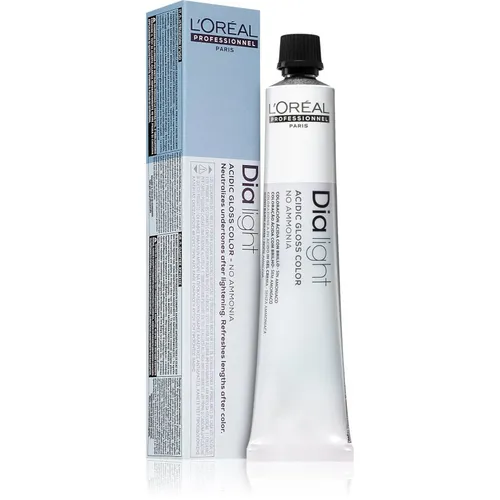 L’Oréal Professionnel Dia Light Permanent-Haarfarbe ohne Ammoniak Farbton 9.1 Milkshake Biondo Chiarissimo Ceneré 50 ml