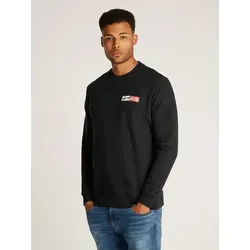 TOMMY JEANS Sweatshirt in Schwarz - XXL