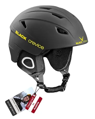 Black Crevice Skihelm Kitzbühel