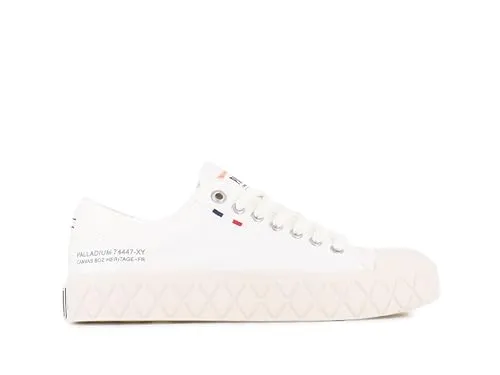 Palladium PALLA ACE CVS ORG Sneaker weiß 47 EU - Sneaker in Größe 47 EU, Farbe STAR WHITE, aus atmungsaktivem Textil, ideal für lässige Looks und höchsten Tragekomfort.