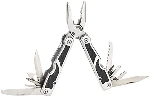 Semptec Urban Survival Technology Multiwerkzeug: 27in1-Multitool aus Edelstahl mit Schraubendreher-Set und Gürteltasche (Kombizange, Tool, Werkzeugkoffer)