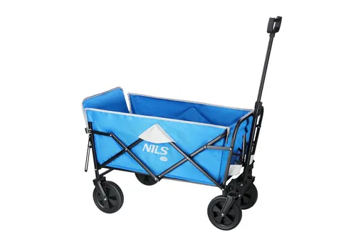 COFI 1453 Handwagen Faltbarer Bollerwagen 125L - Der COFI 1453 Faltbare Bollerwagen mit 125L bietet einfachen Zugang und praktische Organisation. Ideal für Ausflüge oder den Alltag, ist er leicht zu transportieren und überzeugt durch seine robuste Bauweise und Gummireifen für reibungslosen Einsatz.