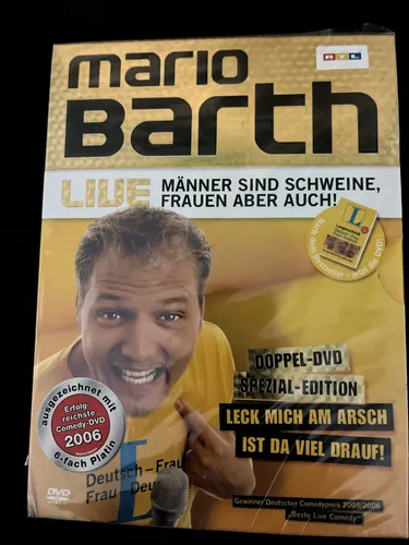Mario Barth - Männer sind Schweine, Frauen aber auch... 2 xDVD Neu in Folie @E21