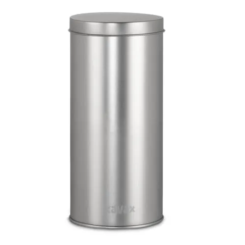 XAVAX Metall-Kaffeedose (für Kaffeekapseln, großes Fassungsvermögen, für Tassimo-Pads, gemahlenen Kaffee, Kaffeebohnen oder andere Lebensmittel), Metallfarbe