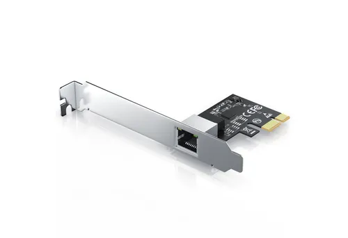 CSL PCI-Express zu Ethernet Adapter für Windows und Linux, Netzwerk-Adapter, 2,5G Base-T PCIe-Netzwerkkarte, 2500 / 1000 / 100 Mbit /s