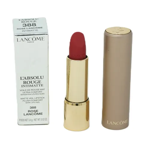 Lancôme L'Absolu Rouge Inti Matte 388 Rose - Beauty - Der erste blurred matte Lippenstift von Lancôme sorgt für ein elegantes, natürlich mattes Finish und hohen Tragekomfort.