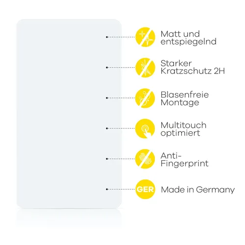 upscreen Entspiegelungs Schutzfolie für Snap-on Solus + Matt Antireflex