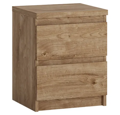 Lomado Nachttisch, Braun, Holzwerkstoff, 40x52x40 cm