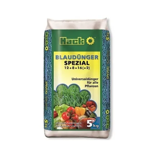 Hack Blaudünger Spezial Universaldünger Obst und Gemüsedünger 5 kg Beutel