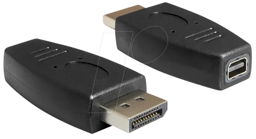 DELOCK 65237 - DisplayPort Adapter, DP 1.2 Stecker auf Mini DP Buchse