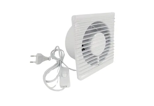 TronicXL Wandventilator 100mm - Ventilator für Bad und WC, IPX2 Schutzklasse, leise mit nur 26 dB und hoher Leistung von 2400 U/min, ideal für Feuchträume.