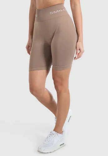 Smilodox Shorts Azura, Seamless Booty Scrunch Radlerhose - Shorts für Yoga & Fitness mit Push Up High Waist Design, blickdicht und schmeichelhaft für jeden Alltag. Ideal für aktive Frauen.