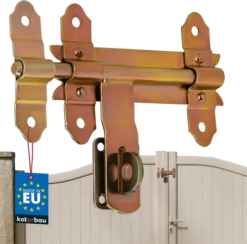 KOTARBAU® Garagentor Riegelverschluss 150 mm aus verzinktem Stahl