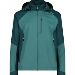 CMP MAN Jacket Zip Hood Lichen - 52 - Funktionsjacke mit Kapuze, bietet optimalen Schutz bei Outdoor-Aktivitäten und überzeugt durch ihre hohe Atmungsaktivität.