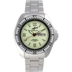 Chris Benz One Man CBO-N-SI-MB Elegante Herrenuhr Taucheruhr