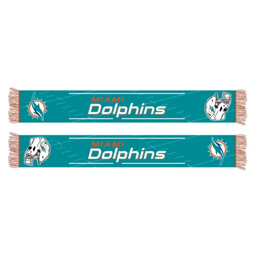 Miami Dolphins NFL Schal in türkis von Miami Dolphins