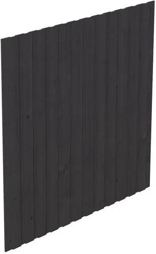 Skanholz Carport-Seitenwand 230x220 cm - Außenanbau, hochwertige graue Deckelschalung aus Fichte, ideal für zusätzlichen Schutz und Sichtschutz im Outdoor-Bereich, 5 Jahre Herstellergarantie.