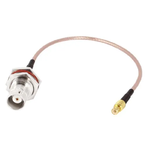 sourcing map MCX Mann zu BNC Frau RG316 Low Loss Pigtail 23.5cm/9.3 inches