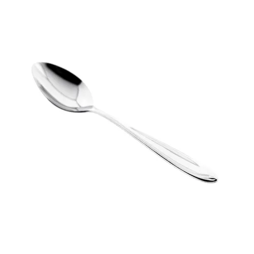 Almina Kaffeelöffel-Set aus Chrom-Edelstahl 18/10 in Silber Sechsteilig