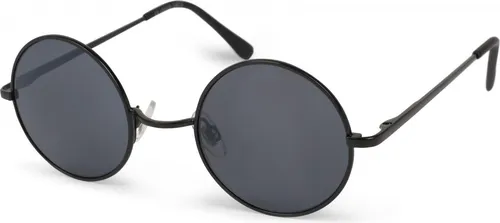 styleBREAKER Uni Sonnenbrille Klein Rund | Retro Hippie Style mit Federscharnier | UV400 Metall Rahmen extra schmal für zierliche Gesichter | Inkl. Etui & Putztuch