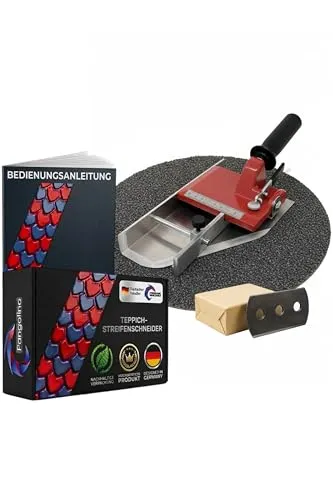 Pangolino Teppichstreifenschneider inkl. 10 Ersatzklingen