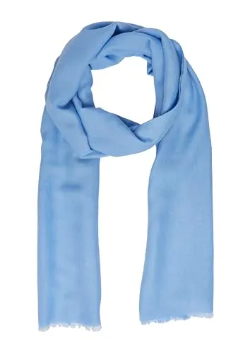 s.Oliver Schal Tuch, Leichter Viskoseschal in Blau in blau von s.Oliver