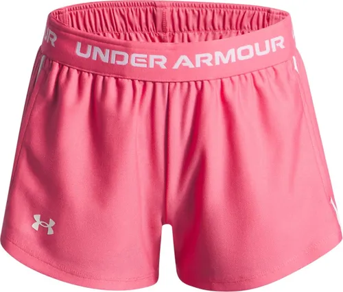 Under Armour Mädchen G Tech Play Up Shorts in pink von Under Armour