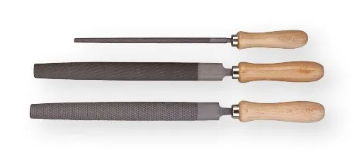 ULMIA Feilen- und Raspelsatz 439 - Feilen- und Raspelsatz mit 3 hochwertigen Werkzeugen für die Holzbearbeitung. Ergonomisches Design sorgt für komfortable Handhabung und optimale Kontrolle.