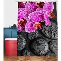 Sanilo Duschvorhang Madeira 180 x 200 cm in lila von Sanilo