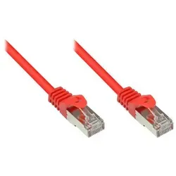 Good Connections® RNS® Patchkabel mit Rastnasenschutz, Cat. 5e, SF/UTP, PVC, 100MHz, rot, 20m