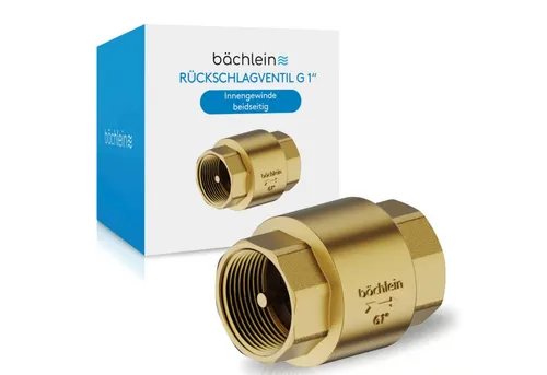 Bächlein Rückschlagventil Rückschlagventil, max. 20,00 bar