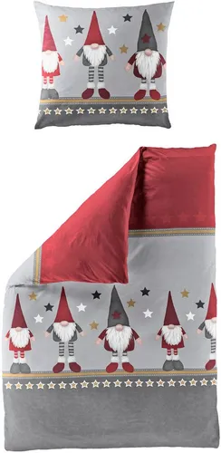 Bettwäsche Wichtel 135x200cm