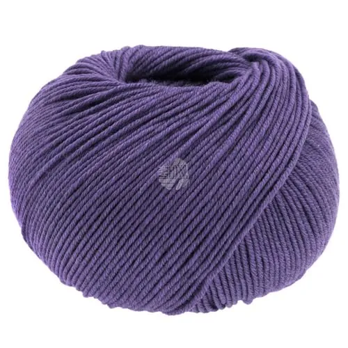 LANA GROSSA Cool Wool Uni - 100% extrafeine Merinowolle, waschmaschinenfest und filzfrei für kreative Strickprojekte