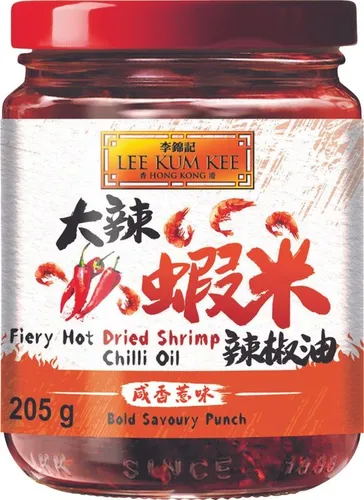 LKK Würzmittel mit Getrockneten Garnelen und Chili, Extra Scharf 205g | Chiliöl