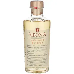 Sibona La Grappa di BARBERA 40% Vol. 0,5l