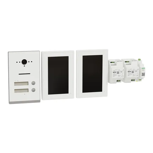 RITTO Video Zweifamilienhaus-Set Weiß, UP RGE2094270 von Ritto