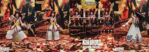 Storm Collectibles Samurai Shodown 1/12 Nakoruru 18 cm Actionfigur - Detailreiche Actionfigur von Nakoruru aus Samurai Shodown, ideal für Sammler und Fans. Hochwertige Verarbeitung und bewegliche Gelenke für kreative Spielmöglichkeiten.