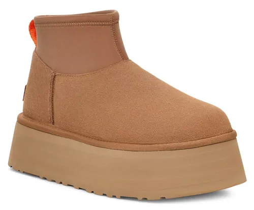 UGG Damen W Classic MINI Dipper Boots, 41 EU - Wanderschuhe mit klassischem Design und kuscheligem Lammfellfutter für optimalen Komfort und Wärme.