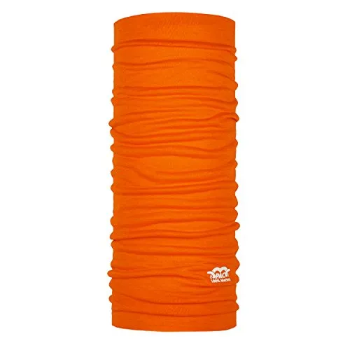 GW Sport-Brands Unisex P.A.C. Merino Winter-Schal, Bright Orange, One Size - Hochwertiger Schlauchschal aus Merinowolle. Atmungsaktiv und ideal für kalte Tage, hält angenehm warm und ist vielseitig einsetzbar. Perfekt für Outdoor-Aktivitäten.
