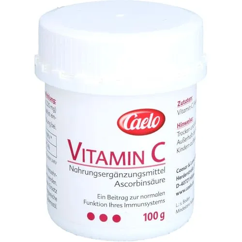 Vitamin C (Ascorbinsäure) Caelo 100 g von Caesar & Loretz GmbH