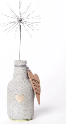 Pusteblumen Vase, Herz