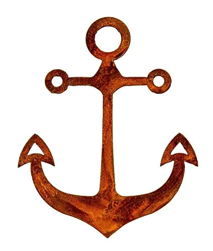 Manufaktur Lichtbogen Edelrost Anker 20 cm