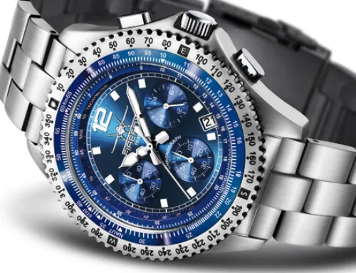 FIREFOX FIGHTER Herrenuhr Edelstahl Chronograph 10 ATM - Armbanduhren mit sportlichem Design, 10 ATM wasserdicht und ausgestattet mit Chronograph und Datumsanzeige für den aktiven Mann.
