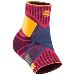 BAUERFEIND Ankle Support Sprunggelenkbandage XXL - Pink - Unisex Sprunggelenkbandage für Sportarten wie Volleyball und Fußball, bietet optimale Stabilisierung und Schutz vor Umknicken. Hoher Tragekomfort dank 3D AIRKNIT Technology für maximale Bewegungsfreiheit.